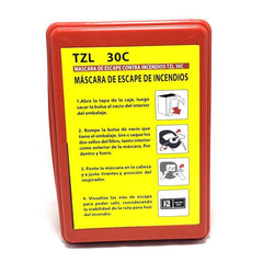 Máscara De Escape De Incendios, Filtro De Gas, Respirador