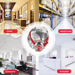 Máscara De Escape De Incendios, Filtro De Gas, Respirador